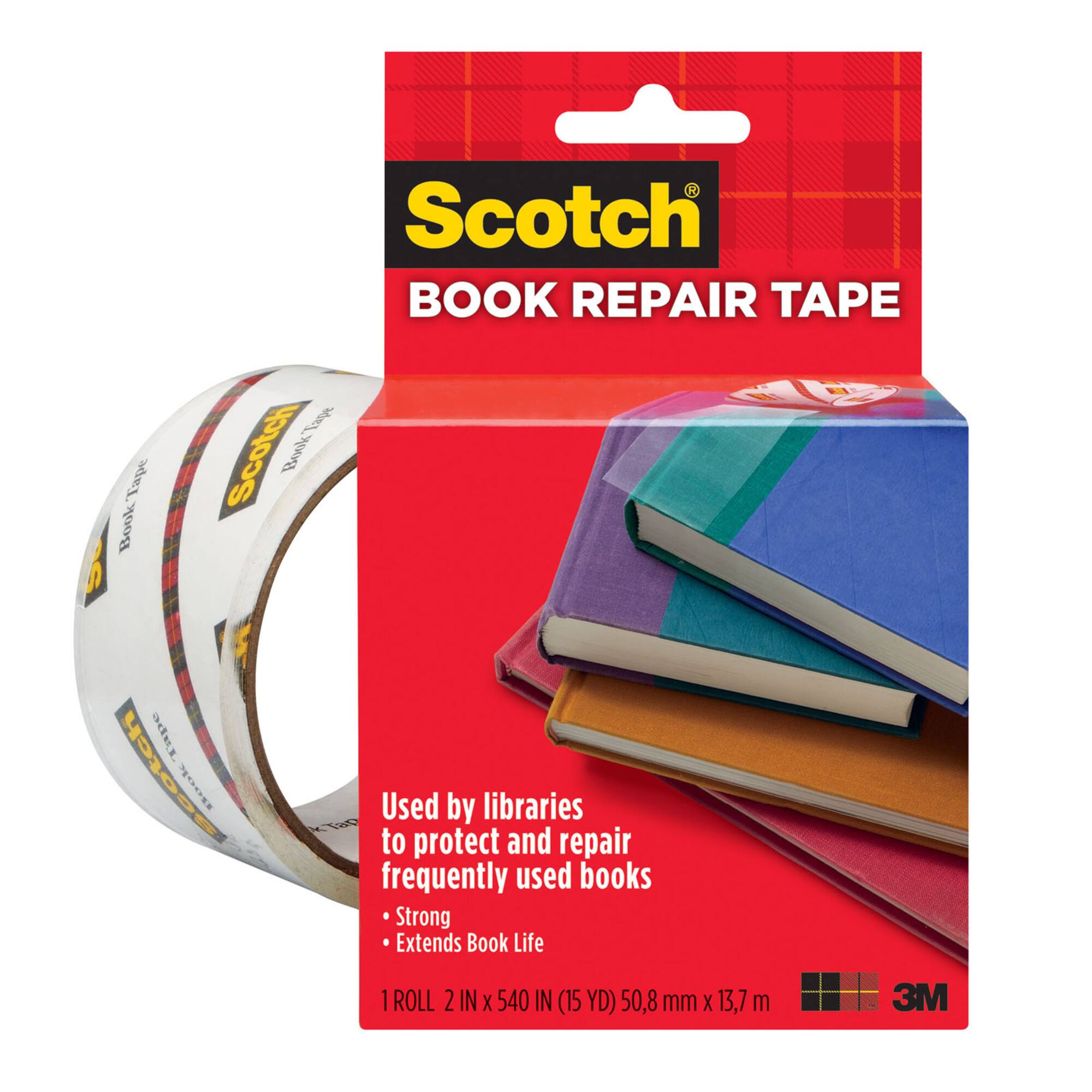 Scotch® Book Tape, 2 Rolls